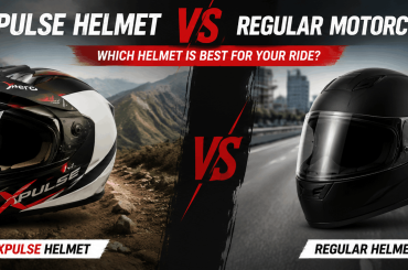Hero XPulse Helmet vs Regular Motorcycle Helmet
