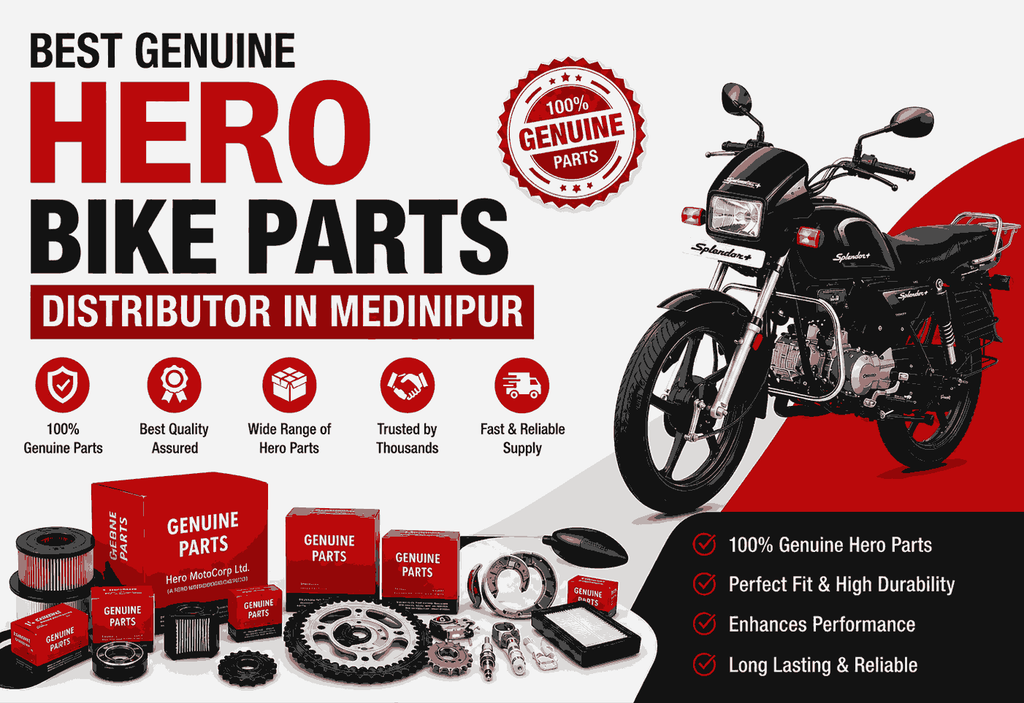 Hero Bike Parts Distributor In Medinipur